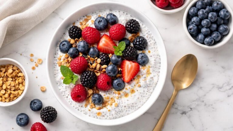 Yogurt with Chia and Berries