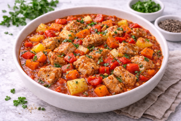 Turkey Stew with Vegetables