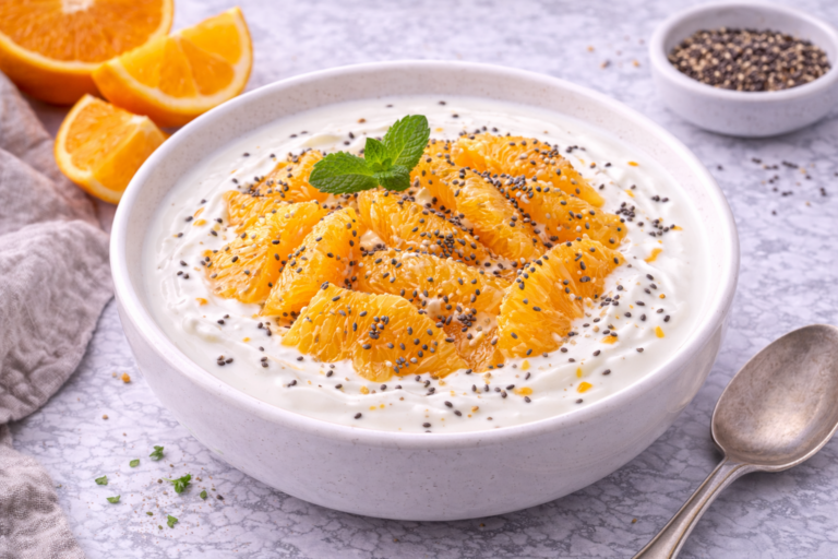 Yogurt with Orange and Chia