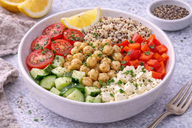 Chickpea and Quinoa Bowl