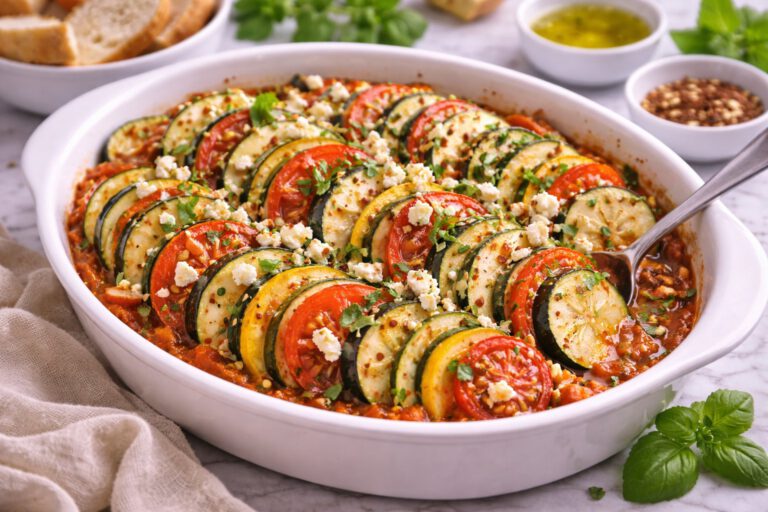 Ratatouille with Feta