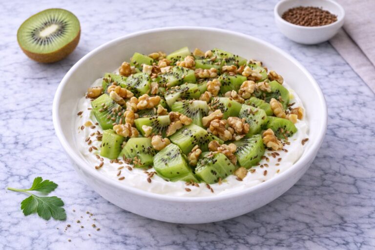 Greek Yogurt with Fruit and Seeds