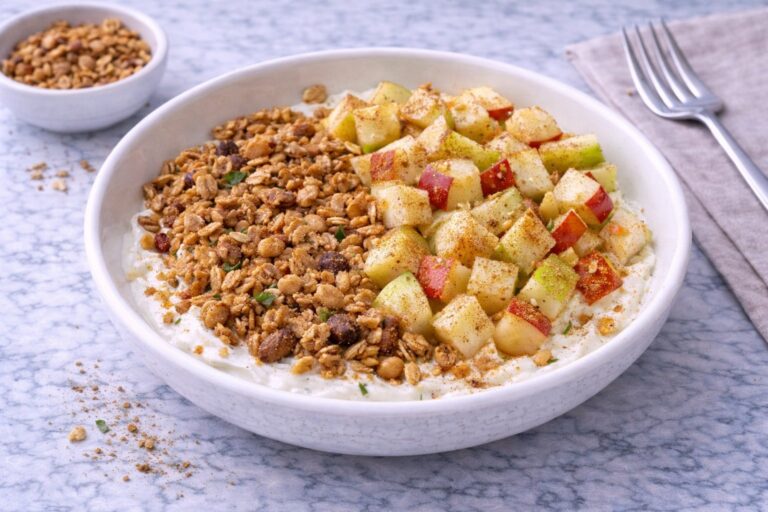 Yogurt with Granola and Fruit