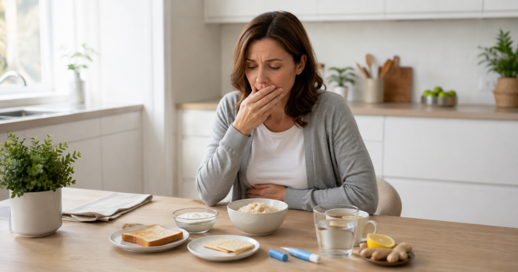 GLP-1 nausea: what to eat when taking Wegovy, Ozempic or Mounjaro